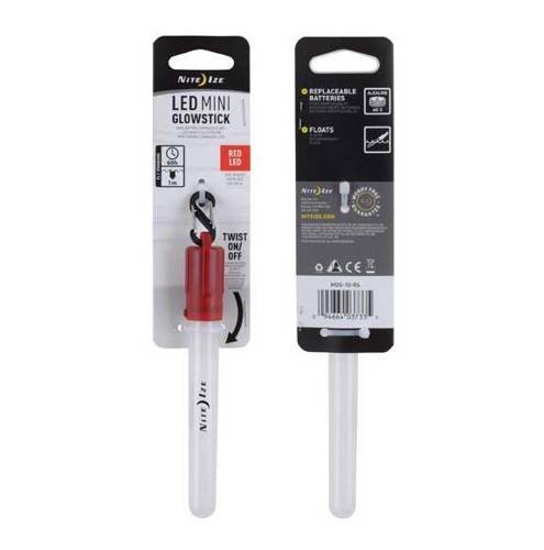 Nite Ize - LED Mini Glowstick - Red - MGS-10-R6