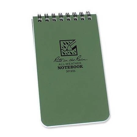 Rite in the Rain - All-Weather Notebook - 3 x 5" - 935 - Olive
