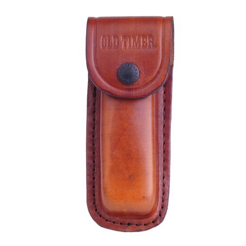 Schrade - Old Timer Large Brown Leather Belt Sheath - LS2