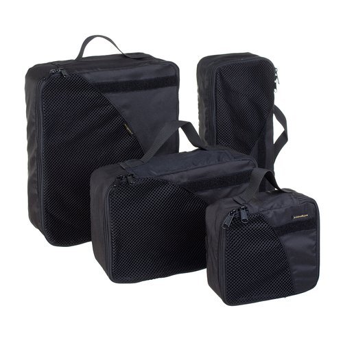 WISPORT - Backpack organizers - PackBox Set - Black