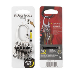 Nite Ize - BigFoot KeyRack Locker - Stalowy - KLKBF-11-R6
