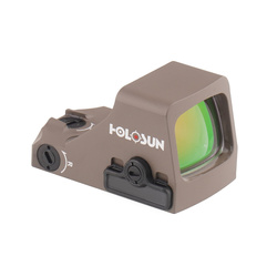 Holosun - Kolimator otwarty HS407K Open Reflex SubCompact Pistol Sight - FDE - HS407K-X2-FDE