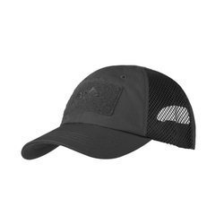 Helikon - Czapka Tactical Vent Cap - PolyCotton Ripstop - Czarny - CZ-BBV-PR-01