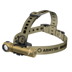 Armytek - Latarka czołowa Wizard C2 Pro - Ładowarka magnetyczna - 2500 lm - 18650 - Piaskowy - F08701CS