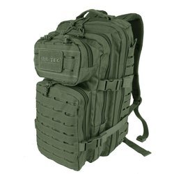 Mil-Tec - Plecak Small Assault Pack Laser Cut - Zielony OD - 14002601