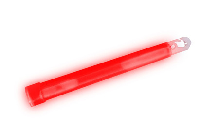 Cyalume - Światło Chemiczne - LightStick - ChemLight Tactical Light 6" - 15 cm - Czerwony