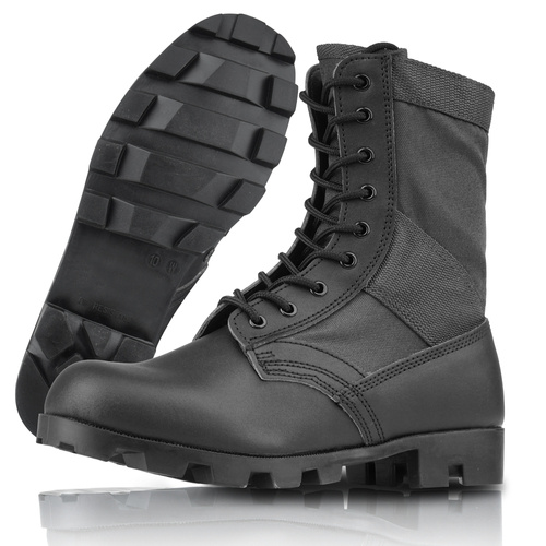 Mil-Tec - Buty wojskowe US Jungle Boots - Czarny - 12826002