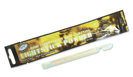 Mil-Tec - Lightstick światło chemiczne - Powder - 1 x 15 cm - Żółty - 149330