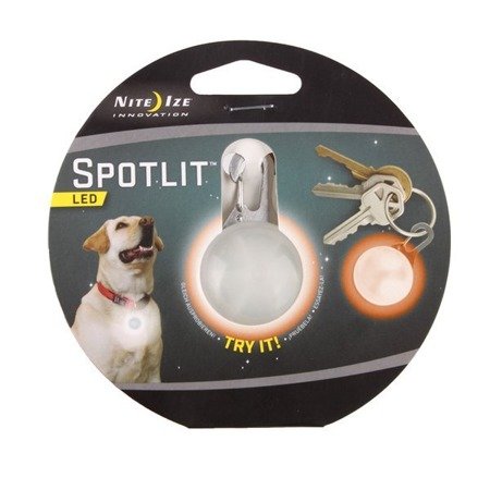 Nite Ize - SpotLit™ LED Collar Light - Pomarańczowy - SLG19-03-02