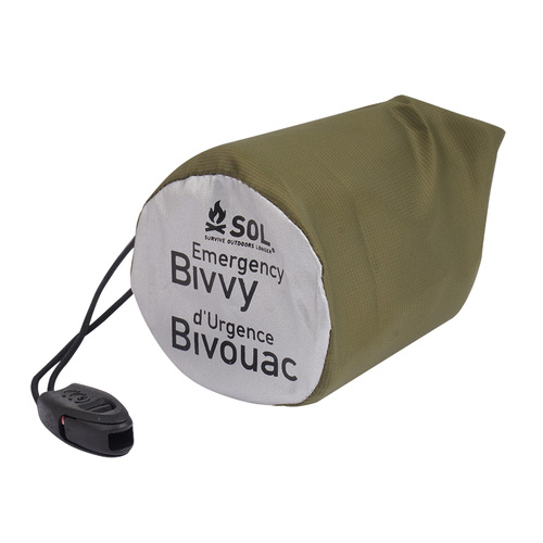 SOL - Śpiwór survivalowy Emergency Bivvy - Zielony OD - 0140-1140