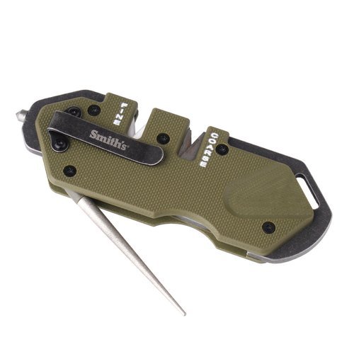 Smith's - Ostrzałka do noży PP1-Tactical - Zielony OD - 50981